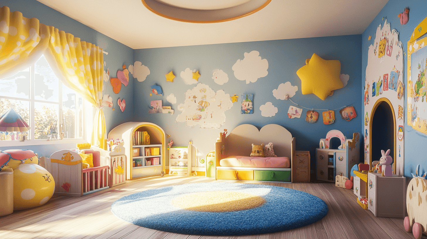 Dětský pokoj s tématem: Fantazijní design pro každé dítě