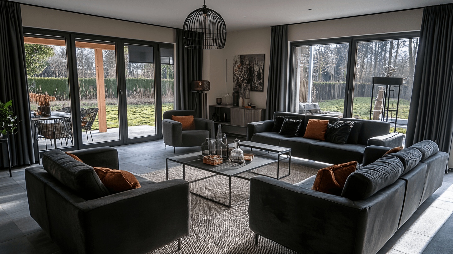 Černá jako barva designu: Odvážná a elegantní