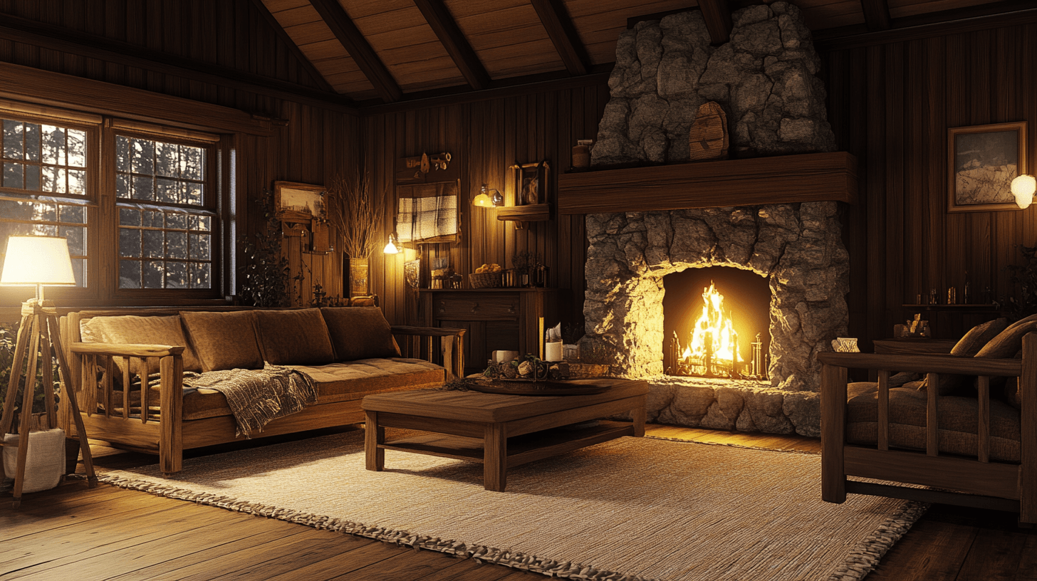 Cabin Chic: útulnost chaty stylově inscenovaná