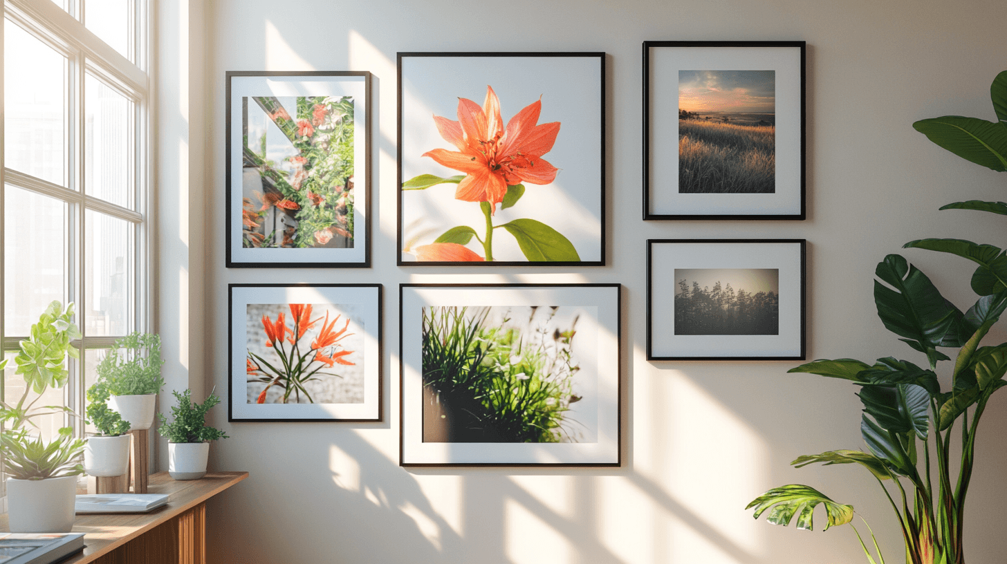 Dekorační techniky pro působivou fotografickou stěnu