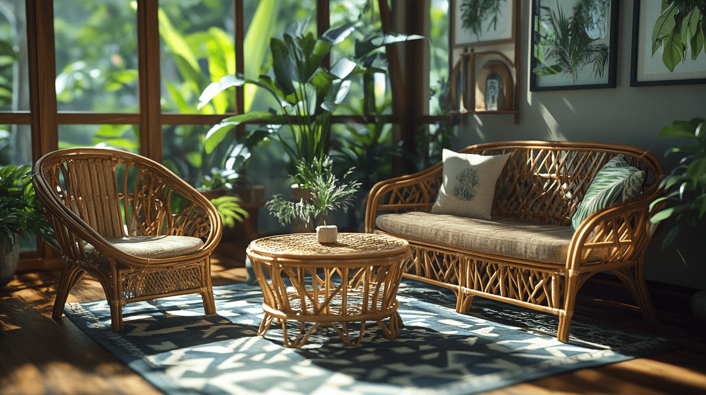 Přírodní materiály: Základ stylu Tropical Boho