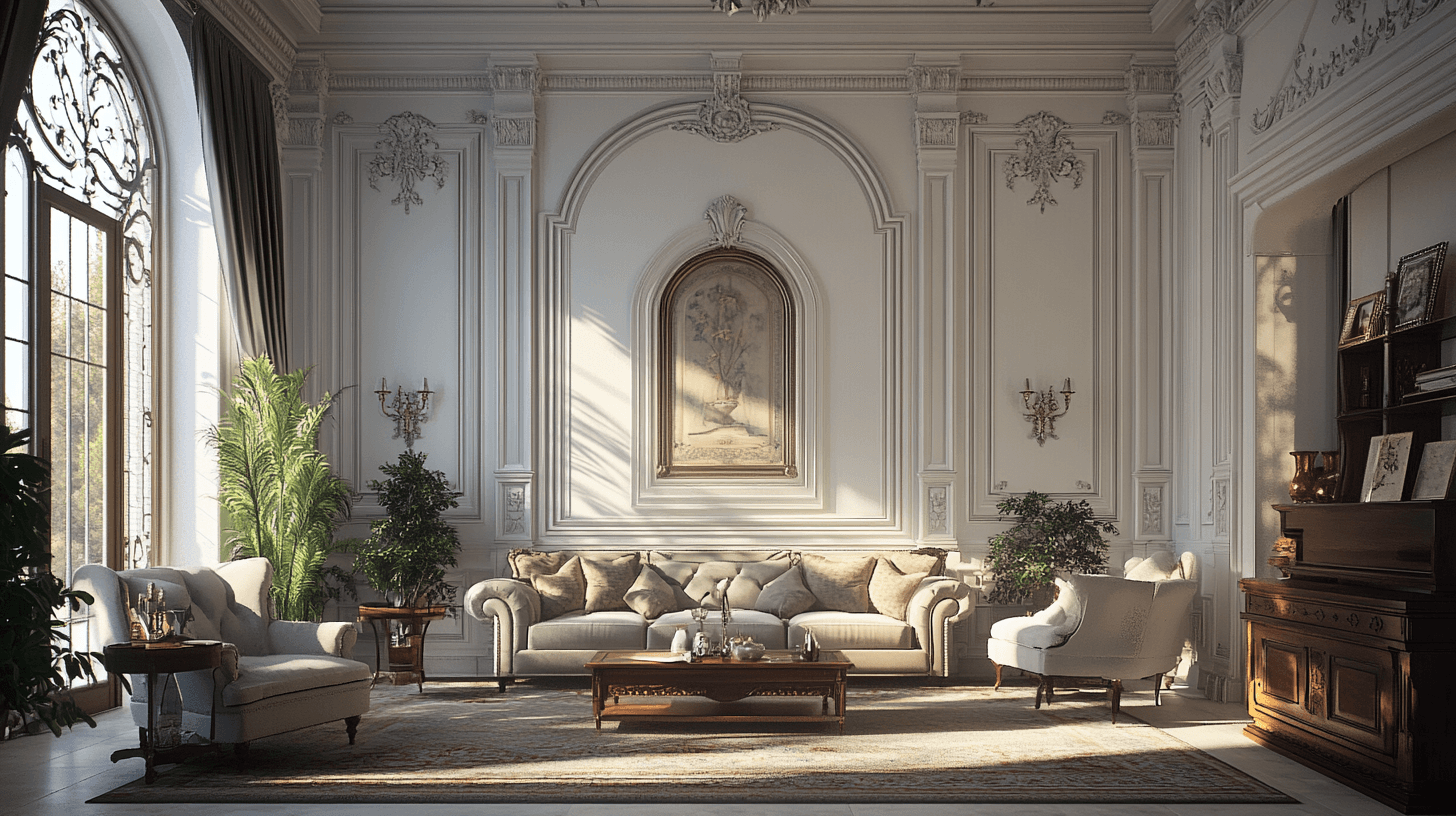 Dekorace ve stylu Classic Revival