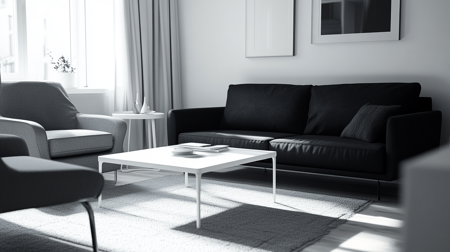 Monochromatický nábytek: Klíč k elegantnímu prostoru