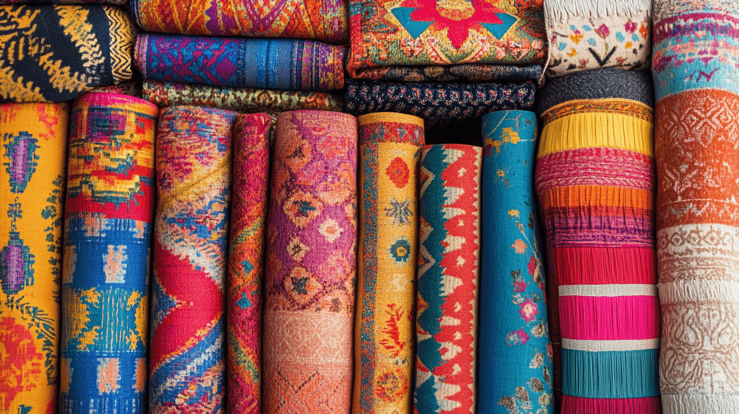Kombinace barev a vzorů ve stylu Colorful Boho