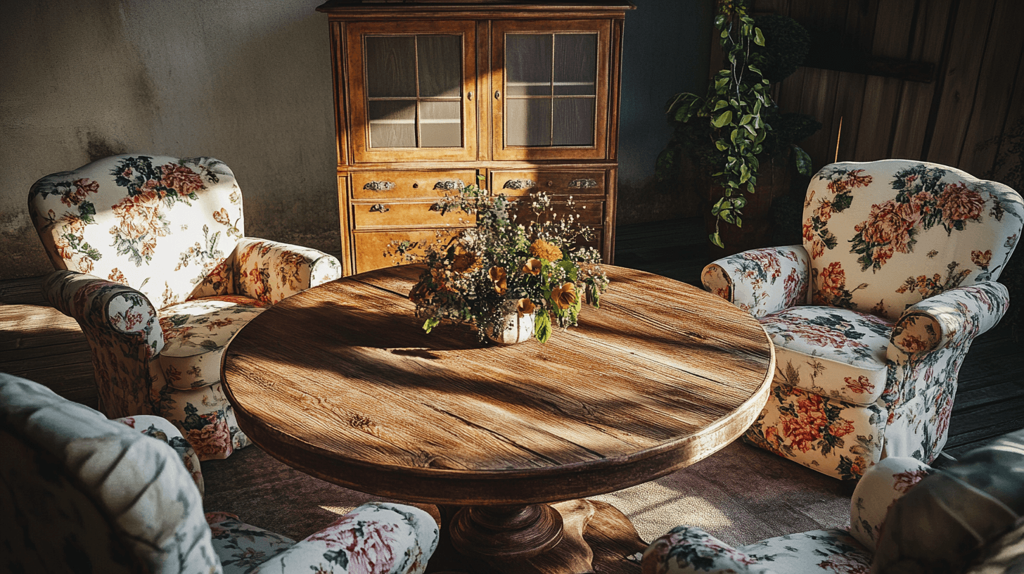 Nábytek ve stylu Cottagecore: Rustikální elegance se setkává s vintage
