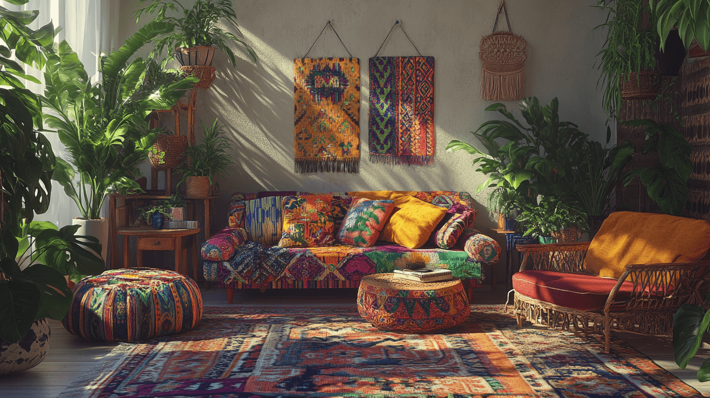 Barevné Boho: Živé barvy v Boho stylu