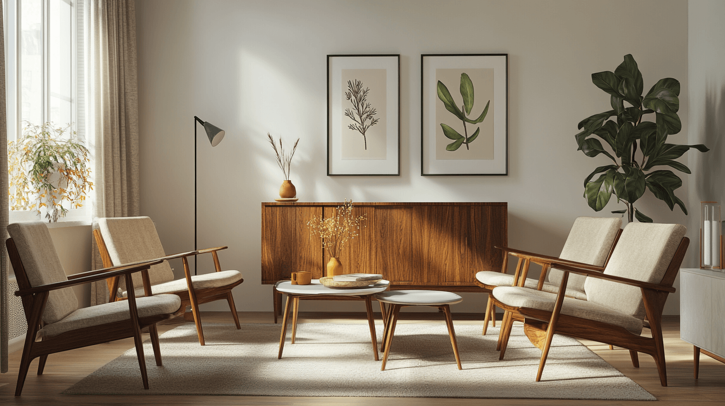 Nábytek ve stylu Scandi-Retro: Dokonalá symbióza