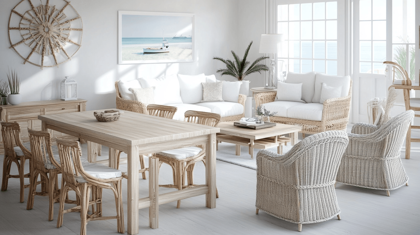 Nábytek ve stylu Coastal Chic
