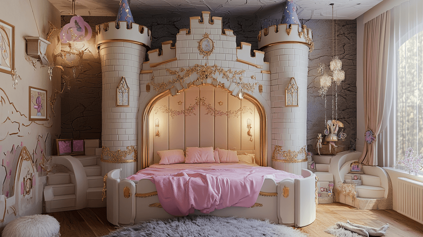 Pohádková tématická lůžka pro malé prince a princezny
