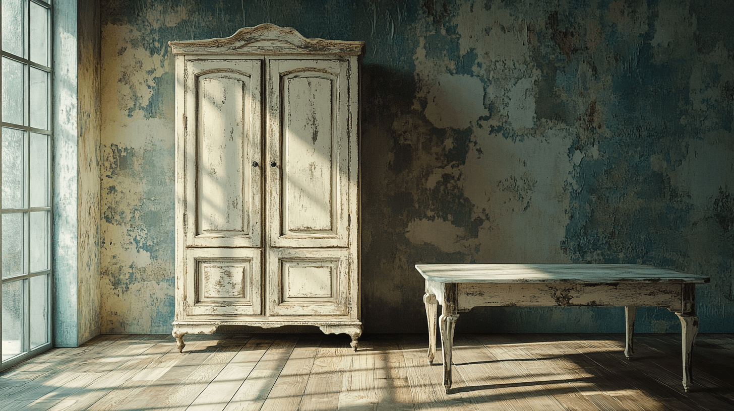 Nábytek ve stylu Shabby Chic: Kouzlo nedokonalosti