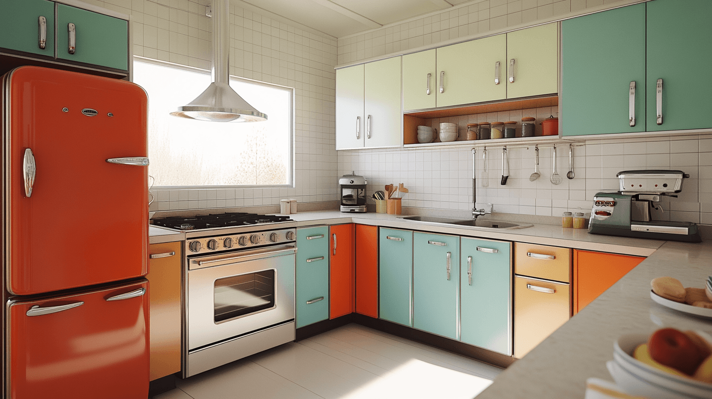 Kuchyně v retro stylu: Klasika s moderním nádechem