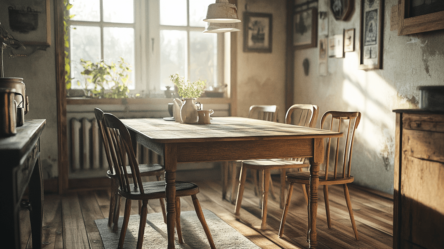 Nábytek ve stylu vintage cottage