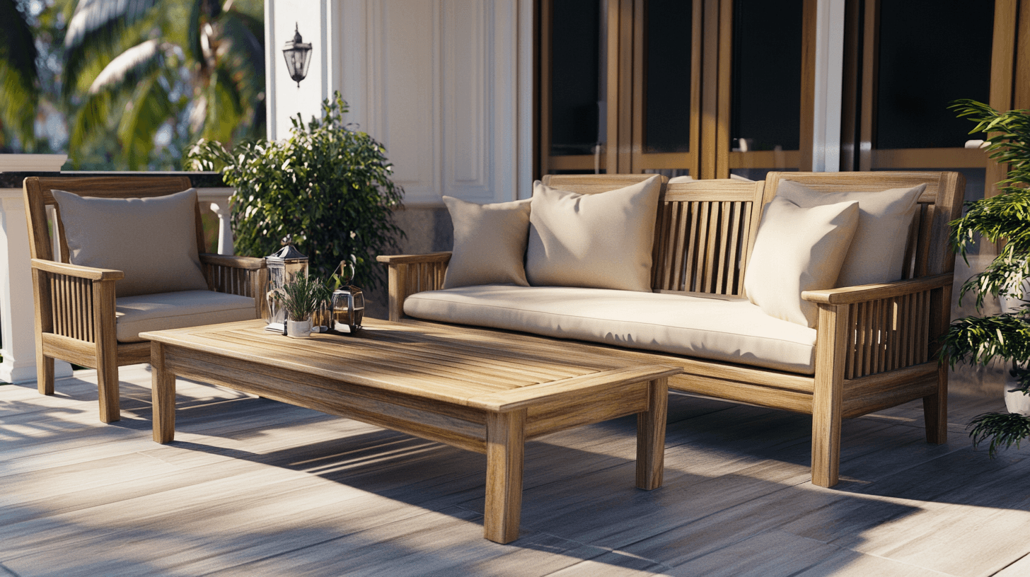 Zahradní nábytek z týkového dřeva: Stylový a robustní