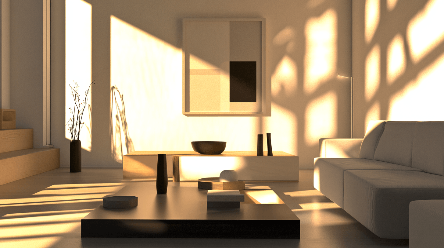 Dekorace s geometrickými tvary: Minimalistická elegance