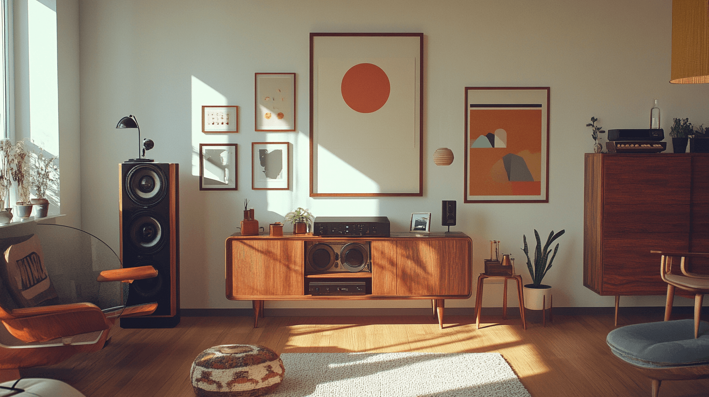Dekorace ve stylu Scandi-Retro: dodání akcentů
