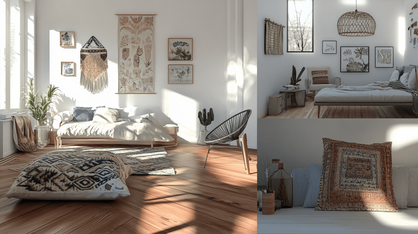 Bydlení ve stylu Scandi-Boho: Jak dosáhnout vzhledu v každém pokoji