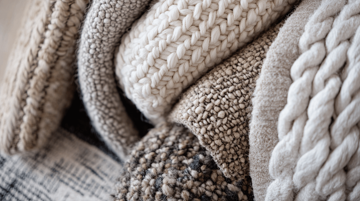 Materiály a textury: Haptická dimenze koberců