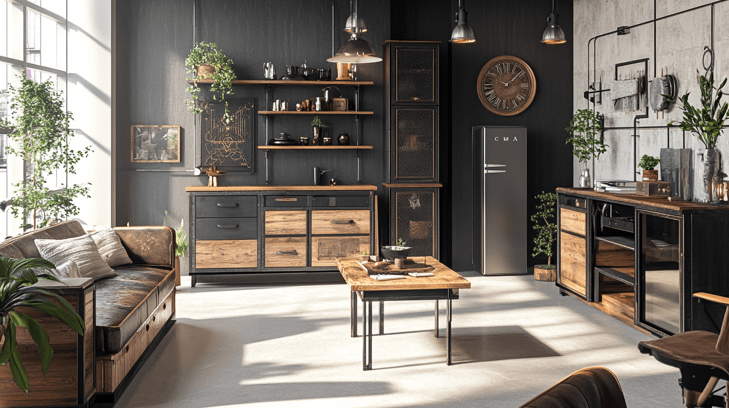 Kombinace stylů bydlení: Městský industriál se setkává s jinými trendy