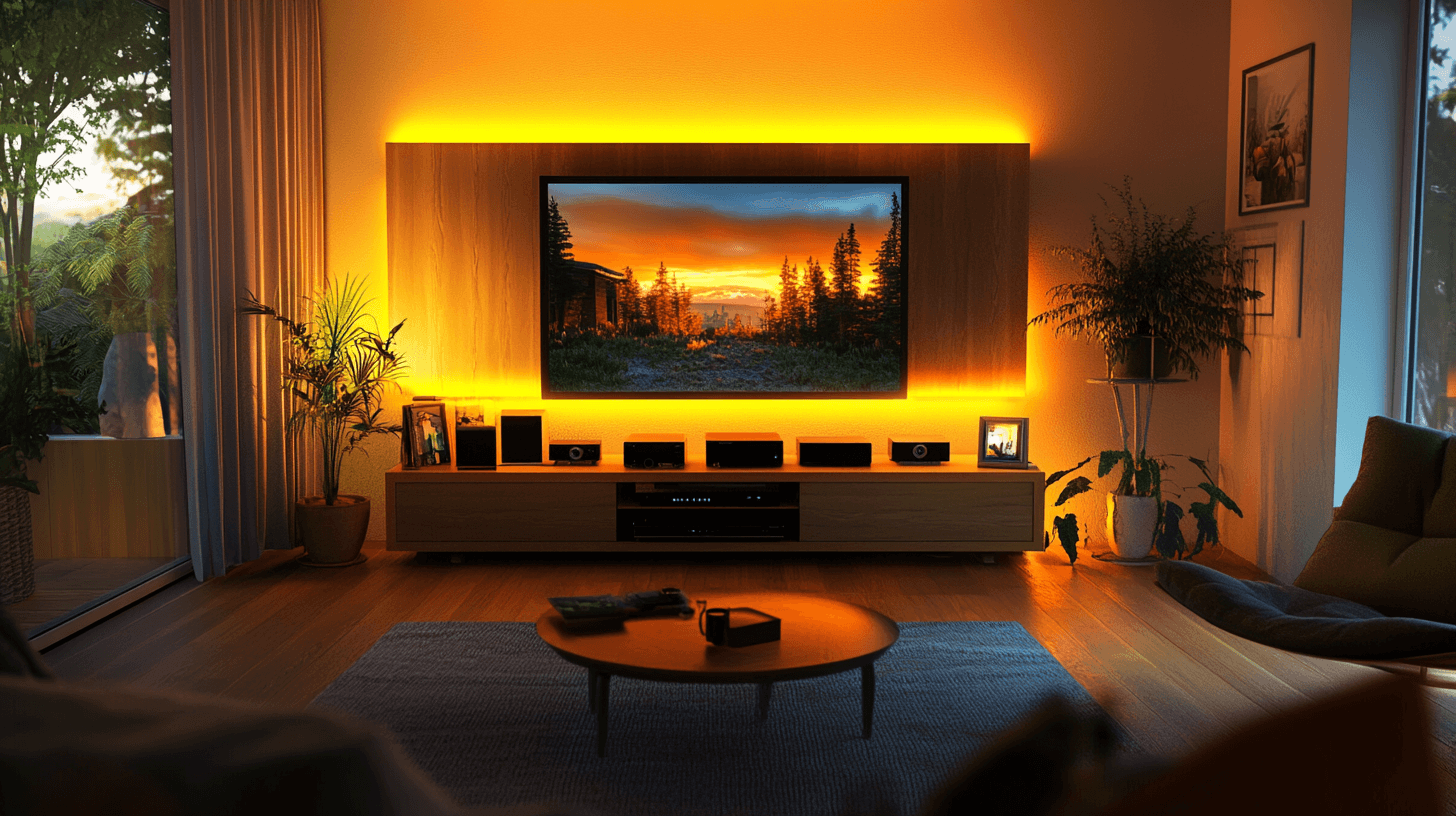 Dekorace a osvětlení pro harmonickou atmosféru