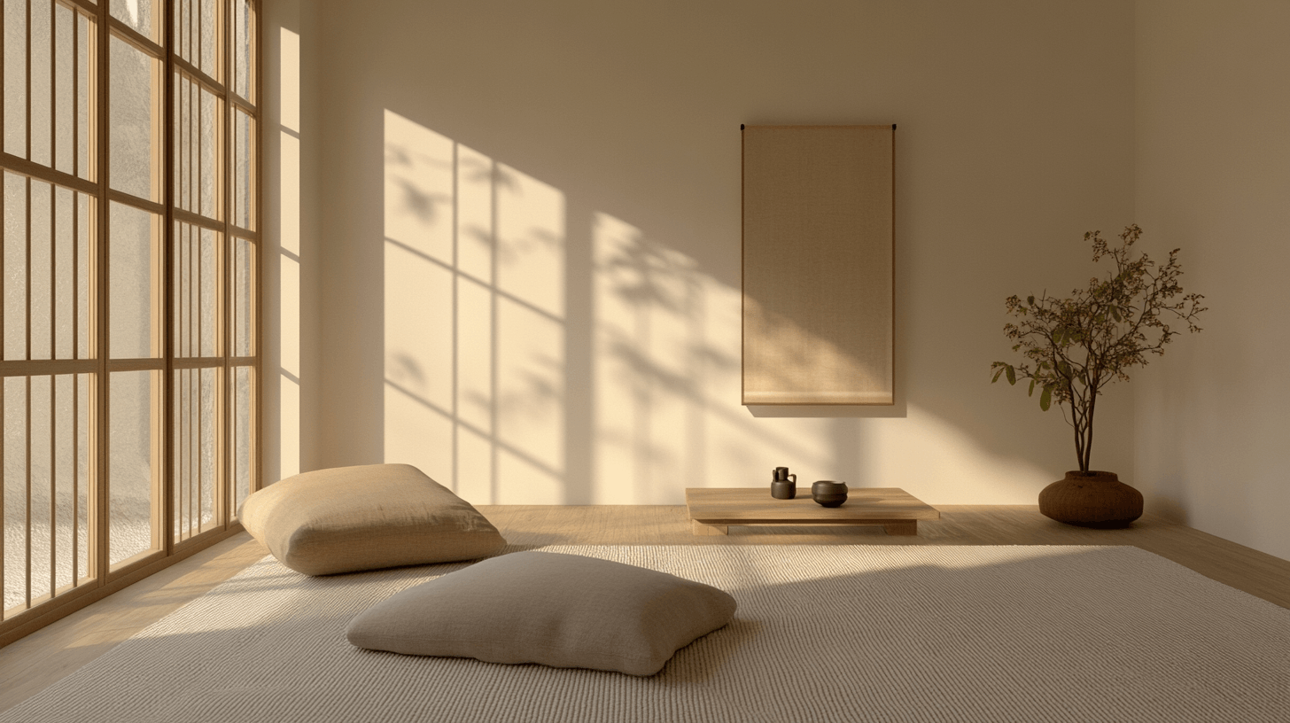 Minimalismus Japandi: Čisté tvary a klid