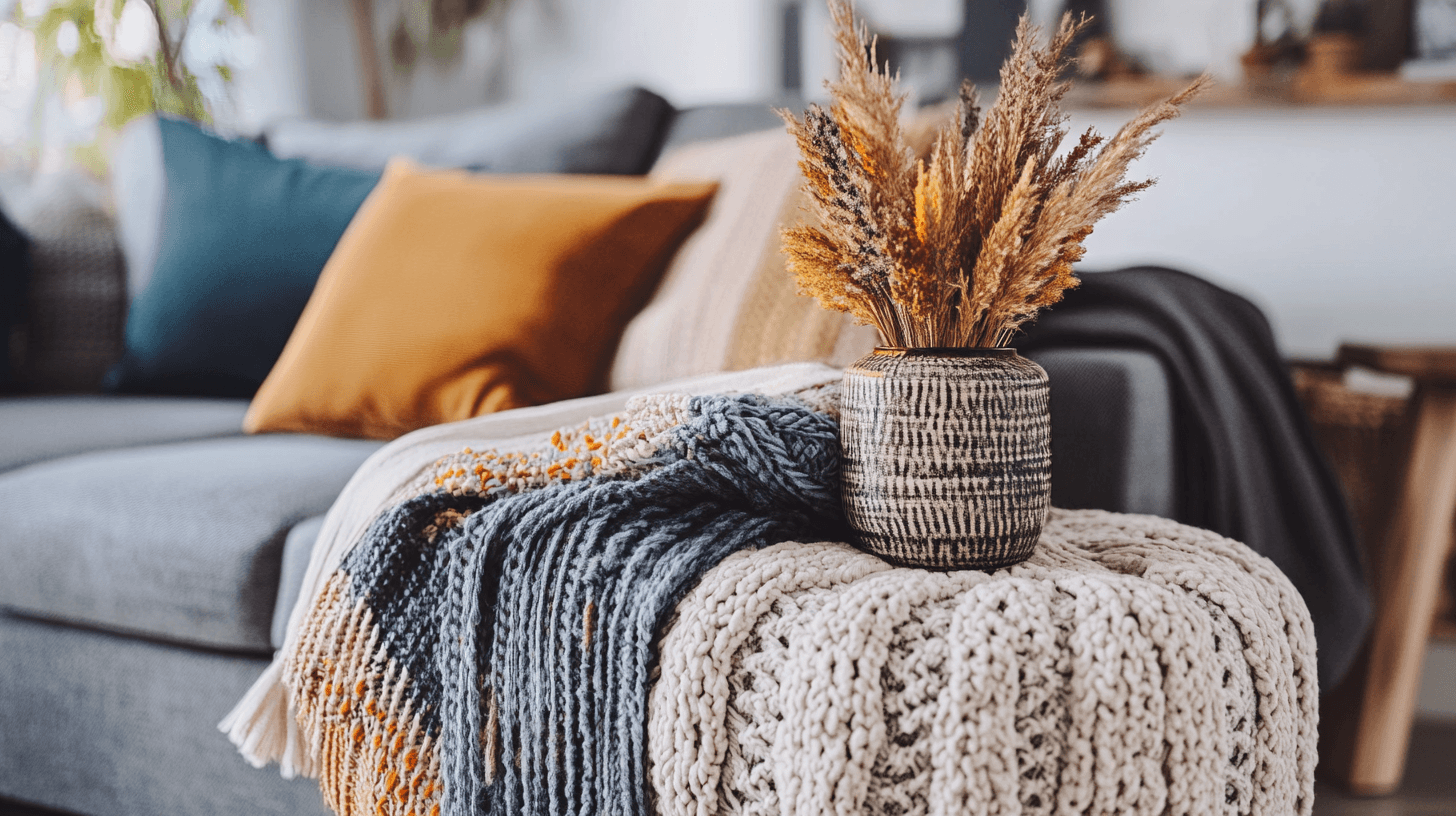 Dekorace ve stylu Scandi-Boho: Vytváření kreativních akcentů