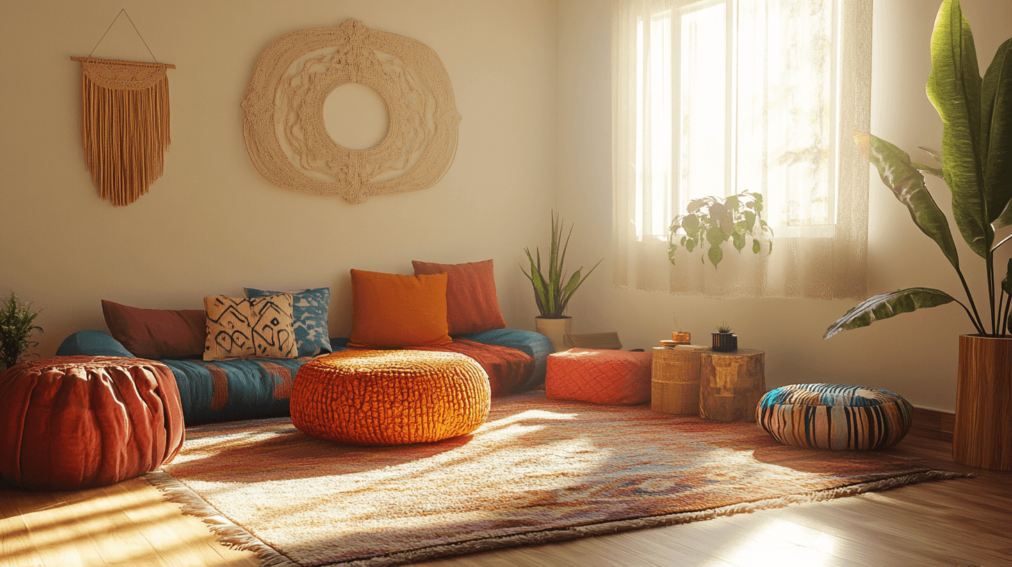 Bytové doplňky v boho stylu: Pestré a útulné