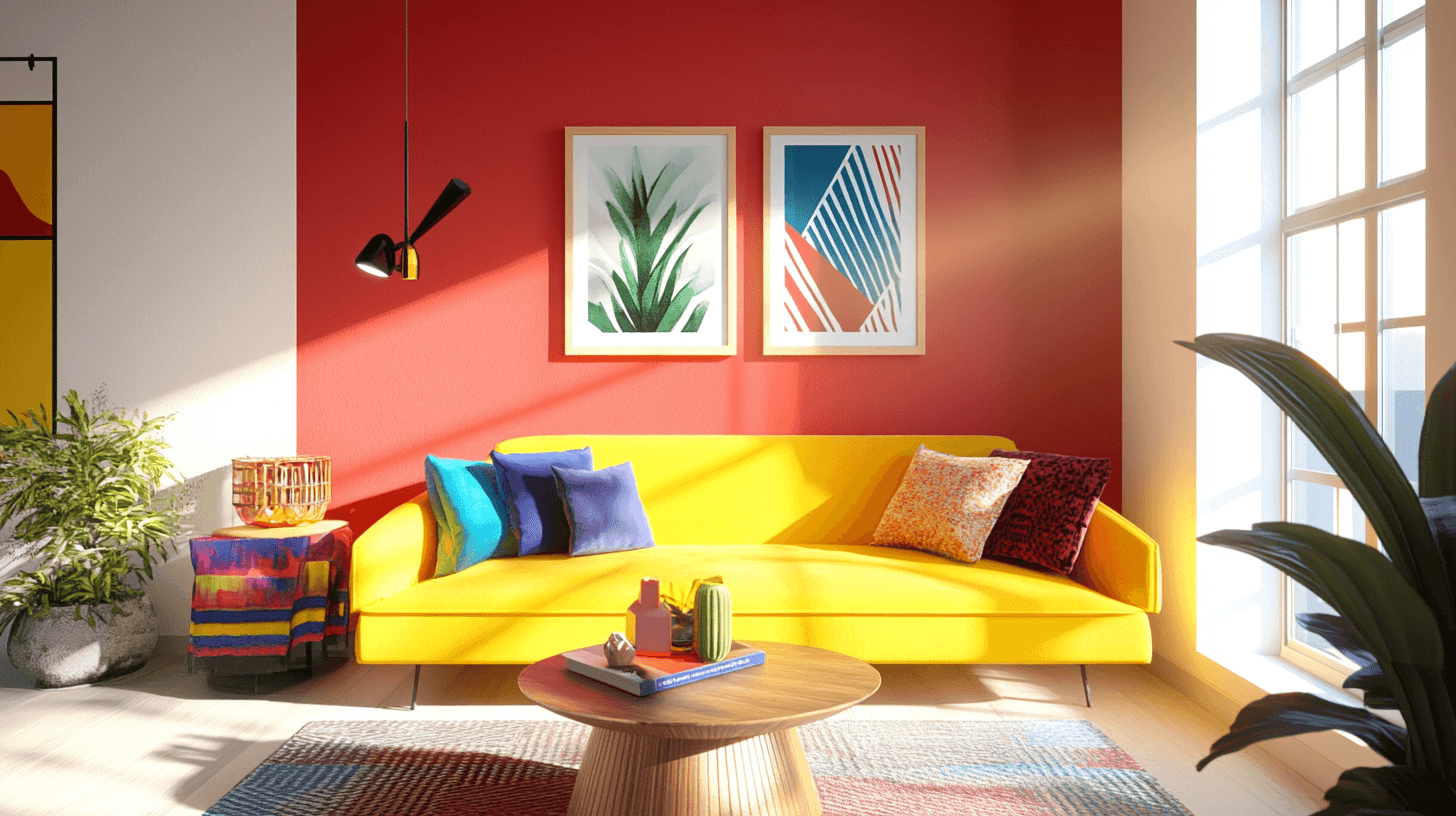 Color Pop: Jasné barvy v prostorovém konceptu