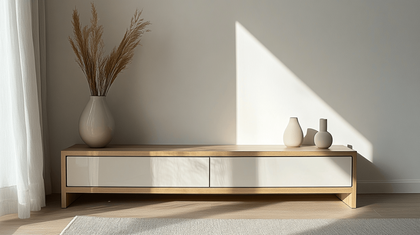 Minimalistické TV stojany: Méně je více