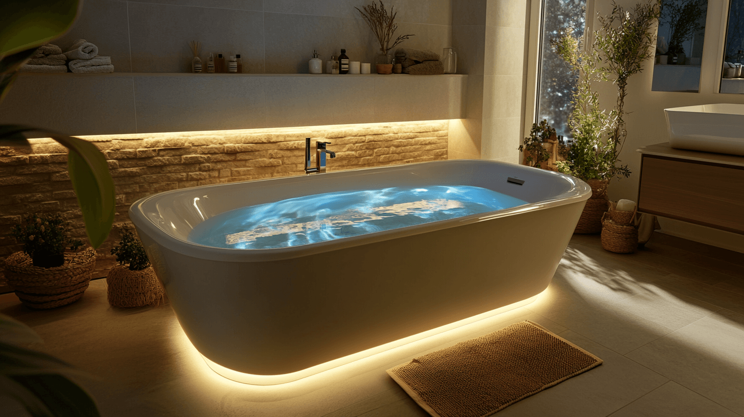 Správná vana pro vaši wellness koupelnu