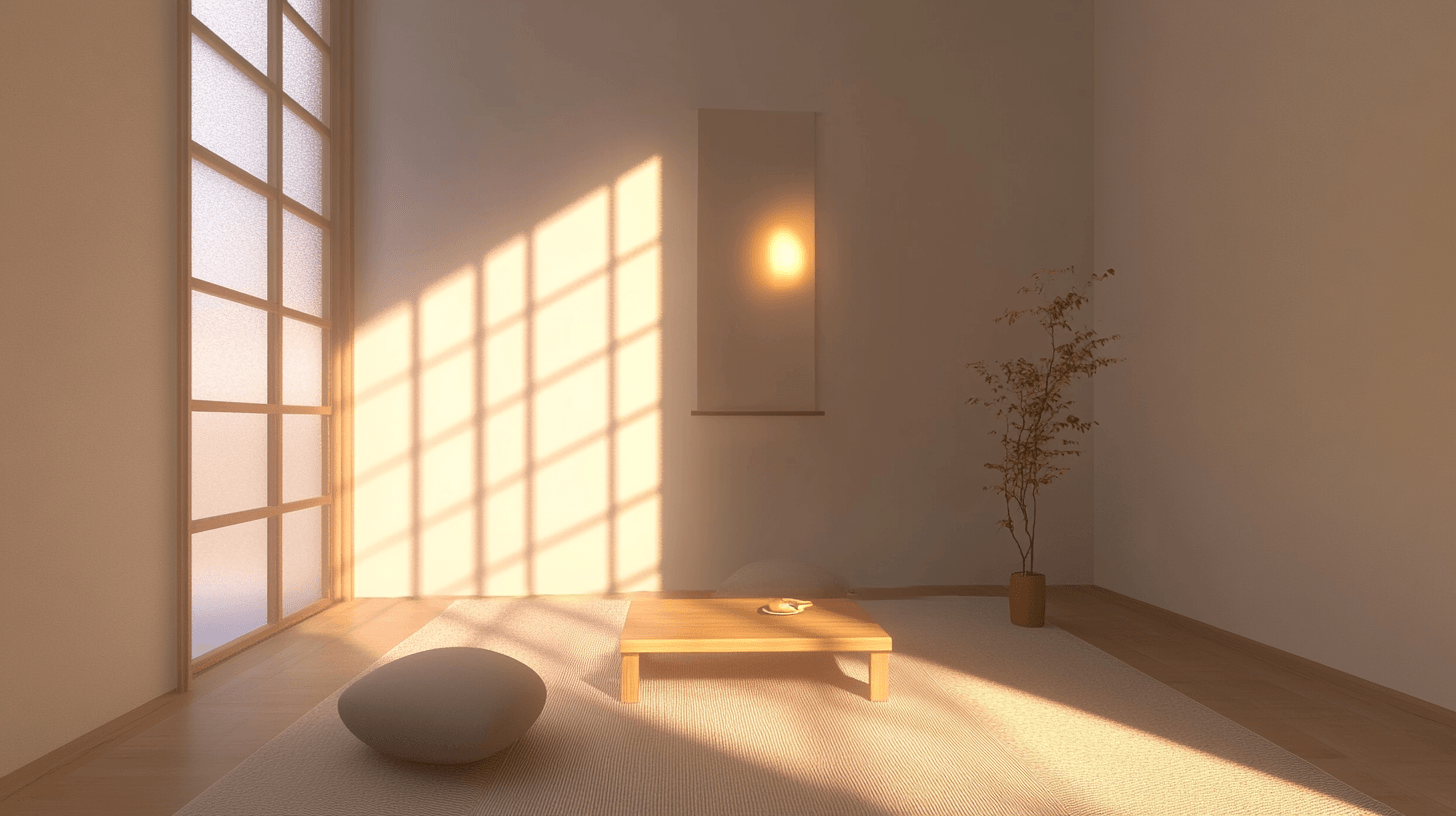 Zen minimalismus: Klid a redukce v prostoru