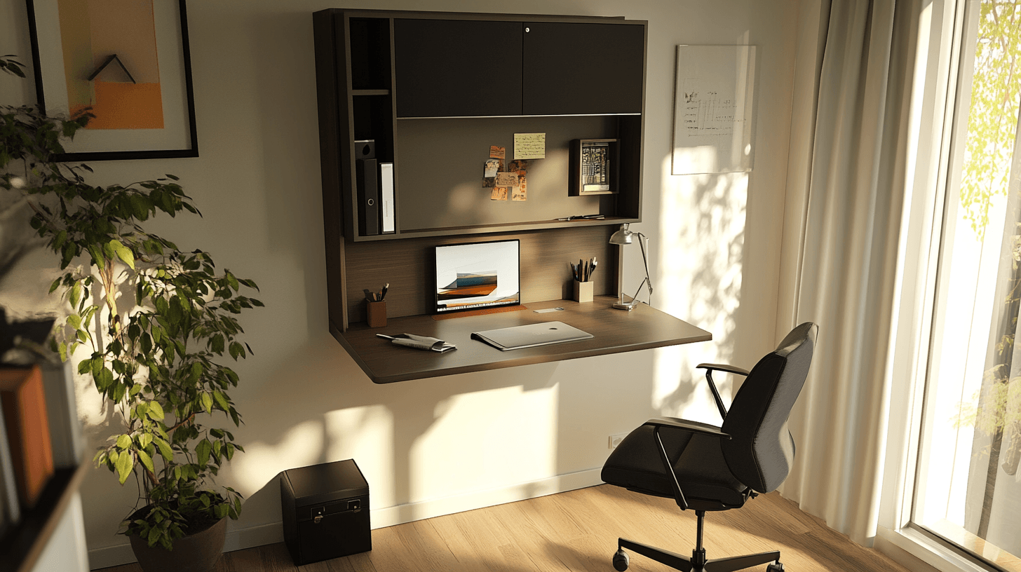 Nápady na home office do malých prostor: úspora místa a produktivita