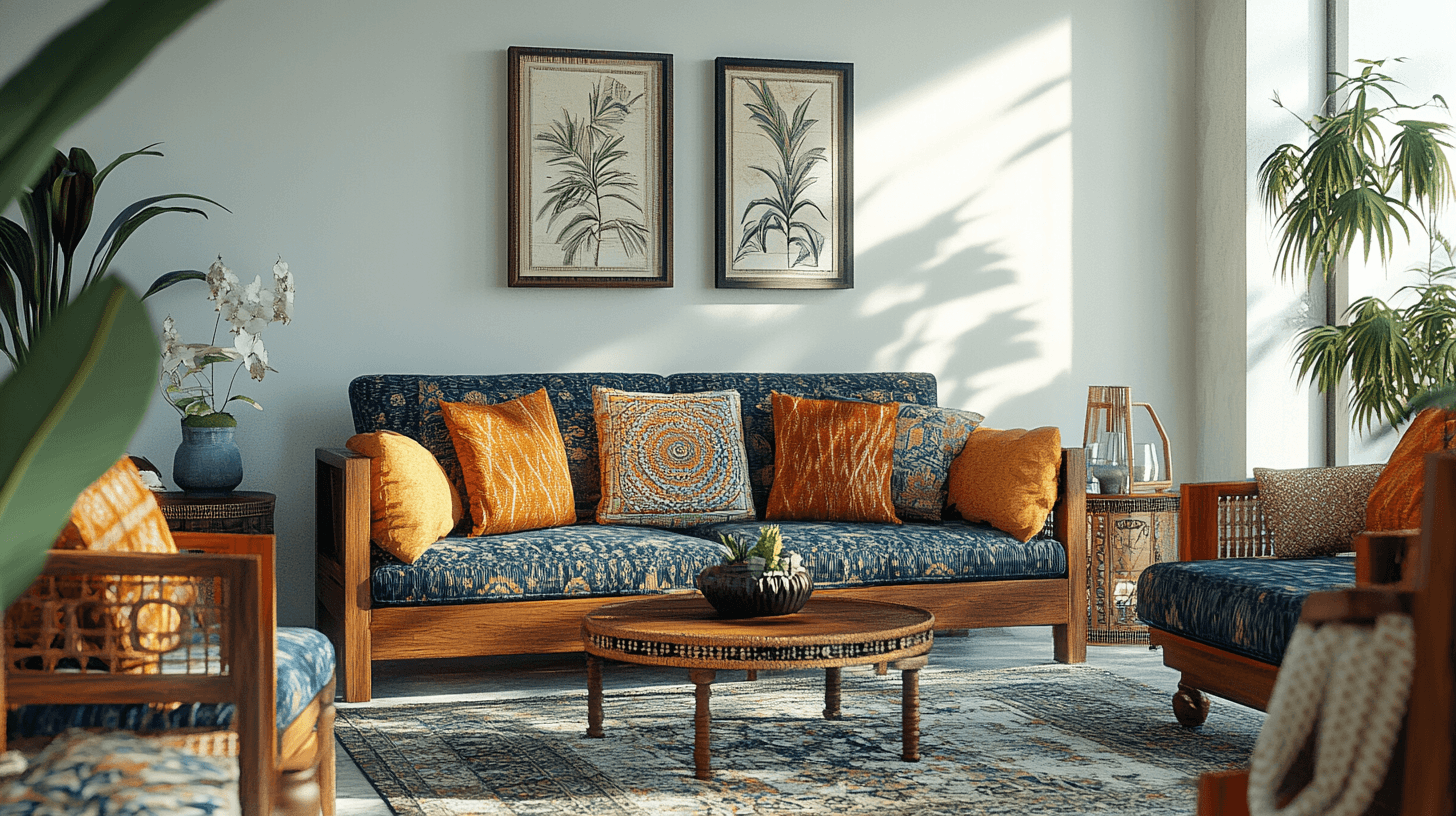 Bytové styly v indickém etno chic: Tradiční elegance v novém pojetí