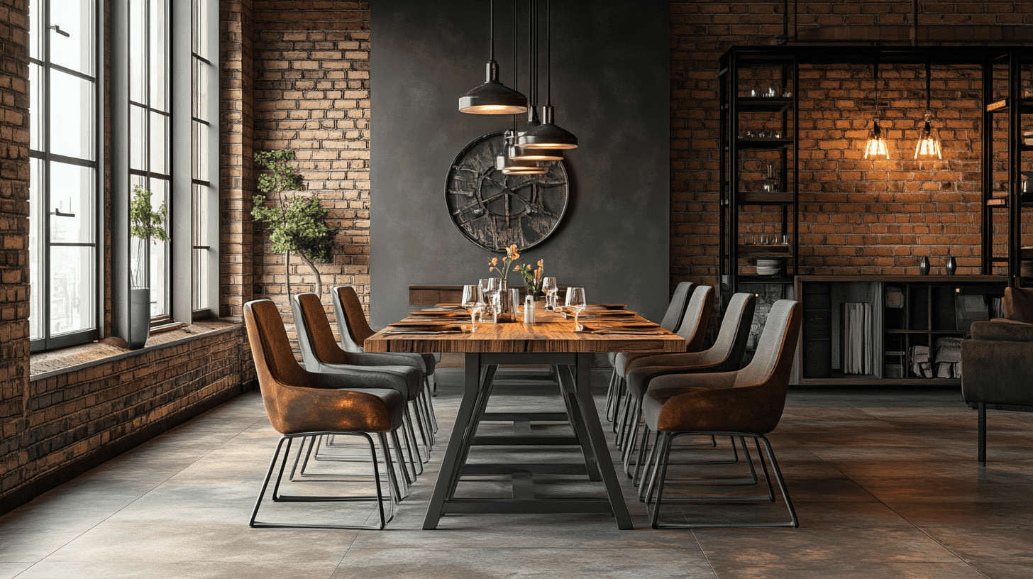 Nábytek ve stylu loft: Funkčnost se setkává s designem