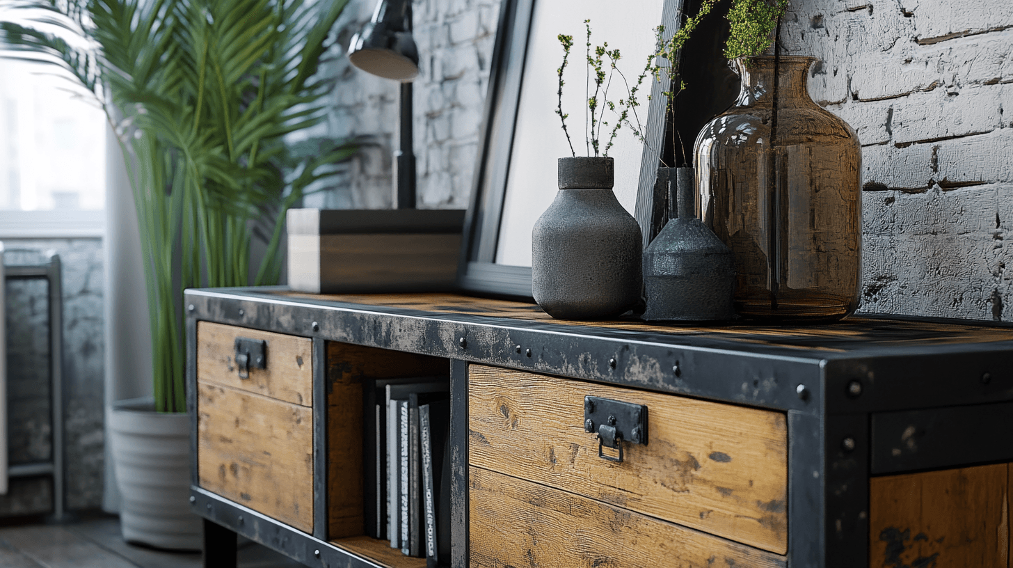 Nábytek ve stylu loft: funkčnost se setkává s designem