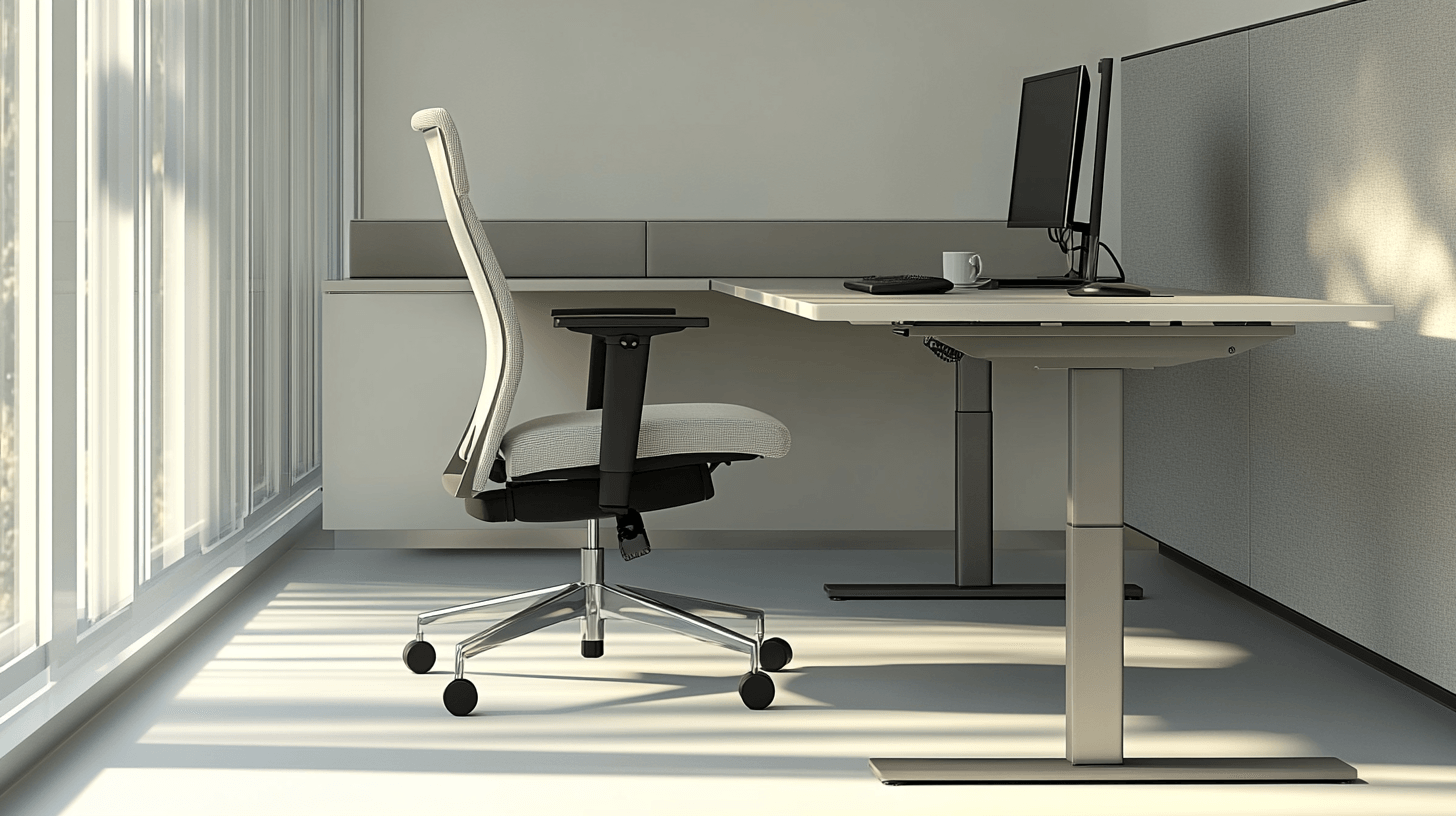 Ergonomický nábytek pro domácí kancelář
