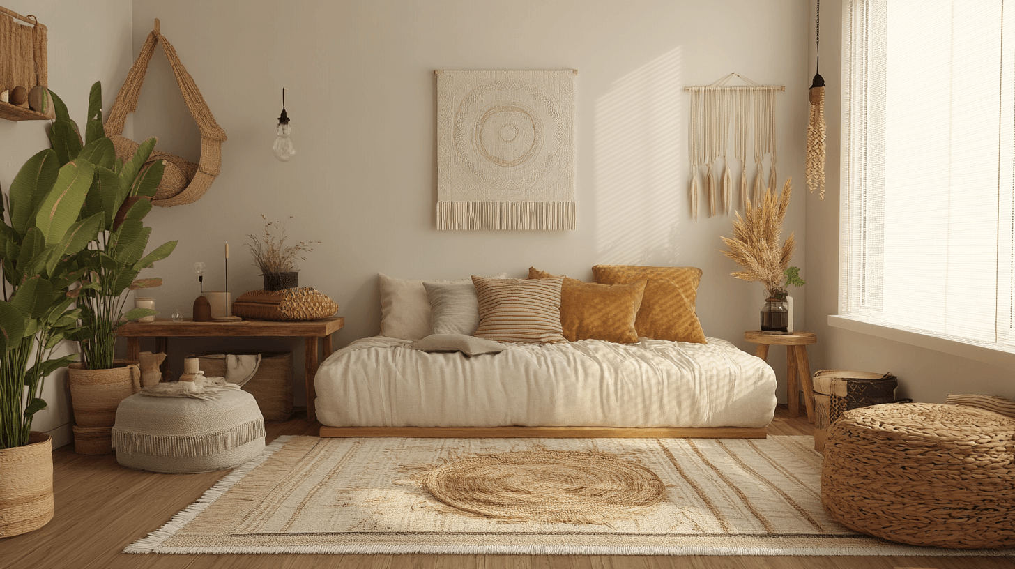 Boho se setkává se skandinávským stylem: dokonalá směs útulnosti a minimalismu