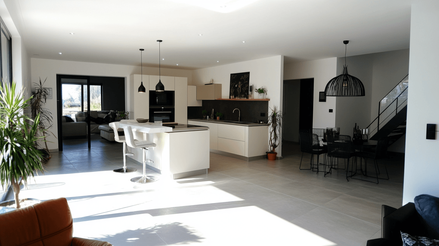 Tipy na design pro otevřenou kuchyň s obývacím pokojem