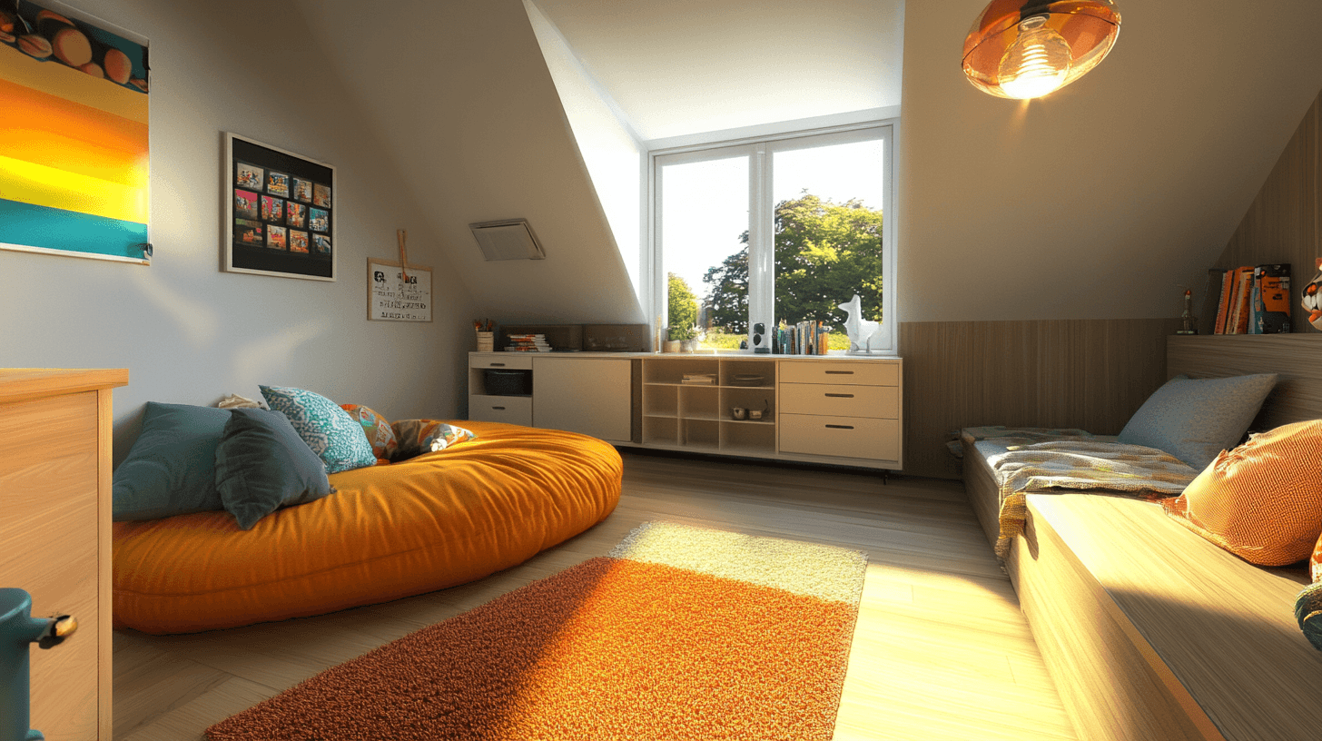 Pokoje pro teenagery: Skvělý design a funkční nábytek