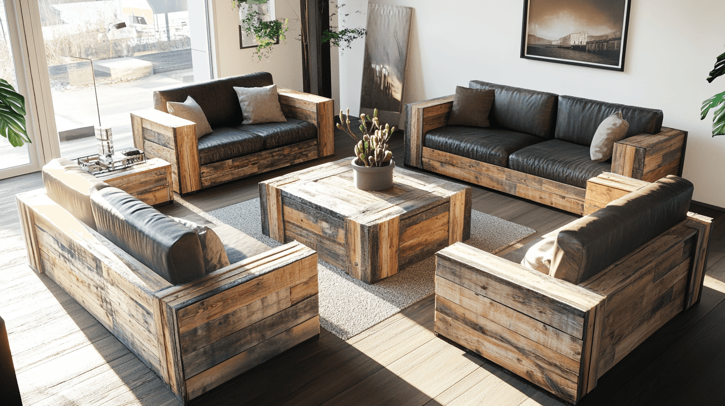 Recyklované dřevo jako materiál nábytku: Udržitelnost a styl