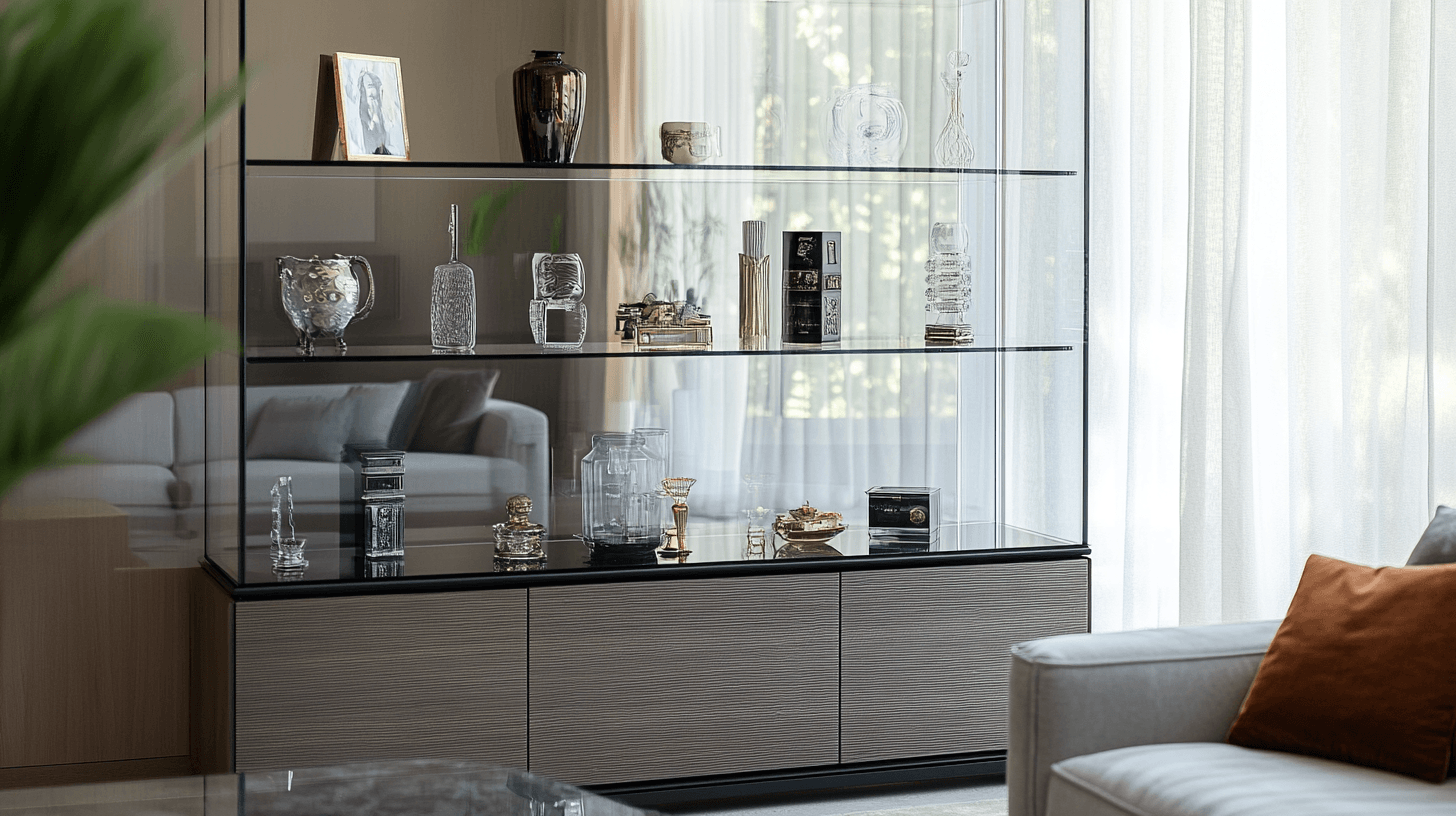 Moderní design: Skleněné vitríny pro tvoje sběratelské předměty