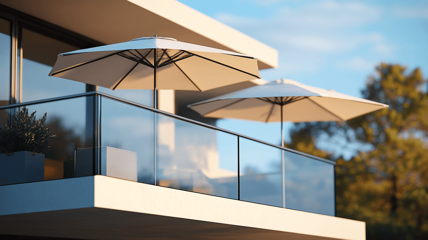 Slunečníky: Flexibilní ochrana pro každý balkon