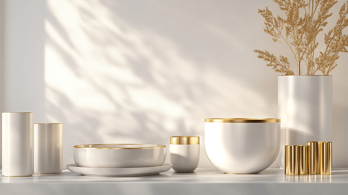 Dekorace ve stylu Scandi-Luxe: Dodejte luxusní akcenty