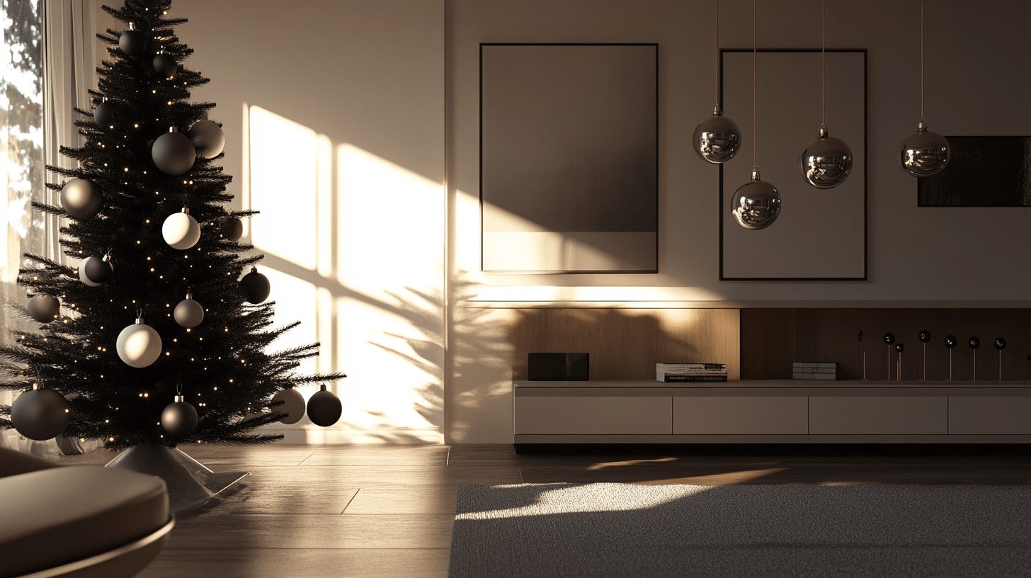 Moderní vánoční dekorace: Minimalismus se setkává s elegancí