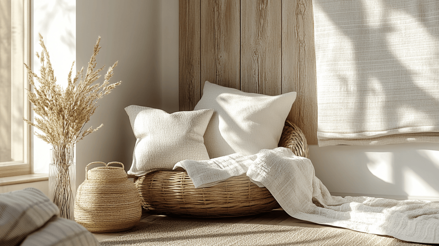 Přírodní materiály: Autentičnost ve stylu Nové Anglie