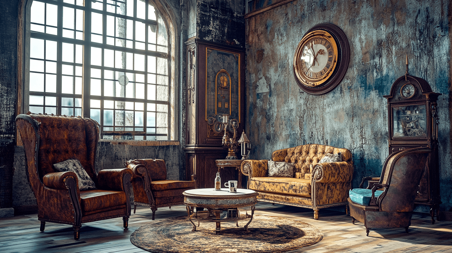 Nábytek ve stylu steampunk: Funkčnost se setkává s nostalgií