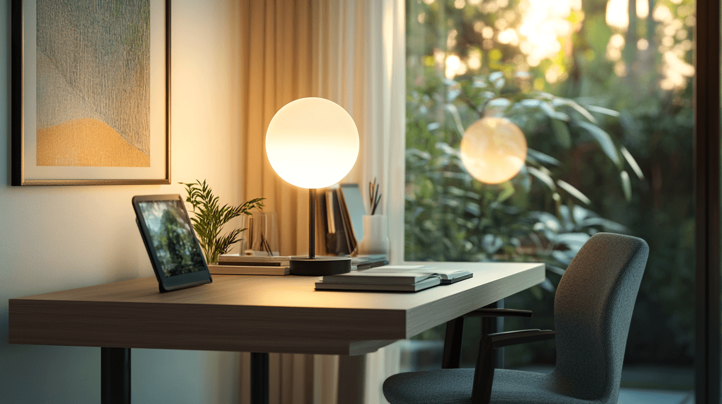 Inovativní stolní lampy: Funkce splývá s designem